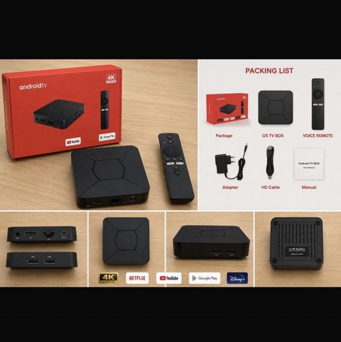 Androidtv android box 4k - box,