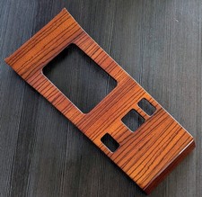 Shift console Zebrano wood original Mercedes W124 restored * 31