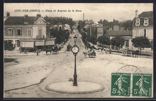 Cpa lizy sur ourcq place - cpa, lizy-sur-ourcq,