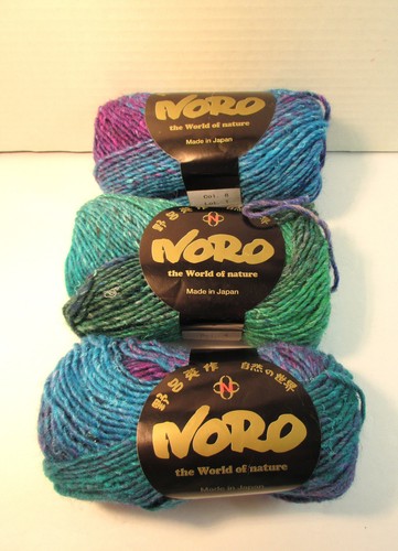 Noro silk garden yarn - lot, 3