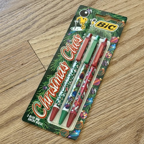 Vintage bic christmas clics - vintage,