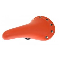 Selle velo fixie factori Rivet Orange route course singlespeed ville pignon fixe