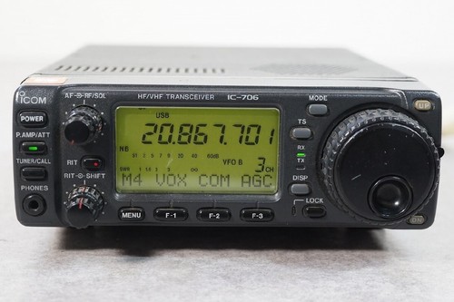 Icom 706 vhf all - ic-706, hf/vhf