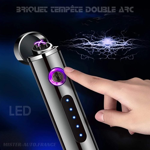 Briquet tempete led - briquet,