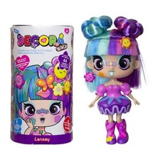 Poupée - LANSAY - 55102 - Decora Girlz - Minis Poupées Fashion a Personnaliser -