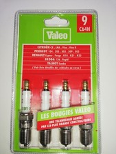 4 bougies allumage  VALEO C64H