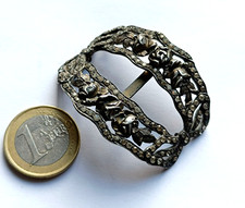 Élément Bijou Ancien Argent  Art Nouveau Fleurs Vintage Antique Silver Jewelry