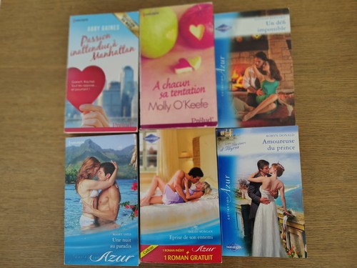 Lot romans soit 6 livres - lot, 7