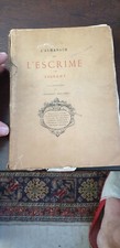 L ALMANACH DE L ESCRIME PAR