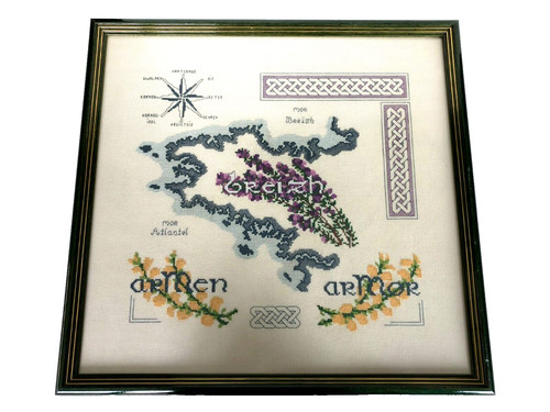 Cadre canevas broderie breizh - ,