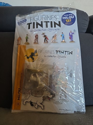 Figurine tintin 6 - 6, milou