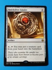 1x QUICKSILVER AMULET - Ixalan - MTG - Magic the Gathering