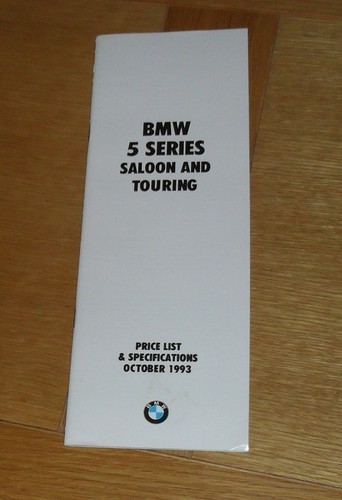 Bmw series e34 - bmw,