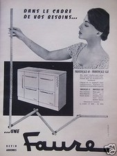 FAURE MIXED BLOCK STOVE ADVERTISING AS PART OF YOUR NEEDS 