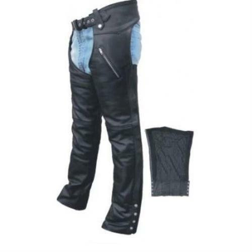 Premium black leather - zip, out