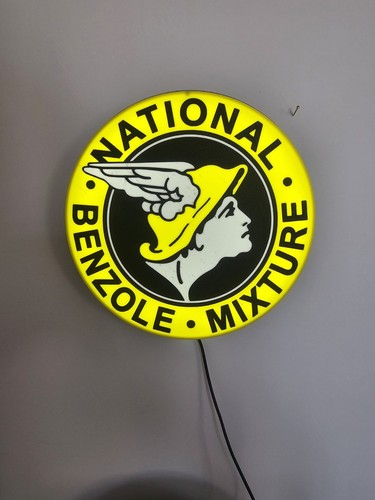 Enseigne national benzole - enseigne,