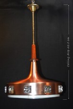 Swedish mid-century modern Pendant light by Einar Bäckström & Erik Höglund