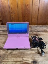PINK Sony DVP-FX810 Portable CD/DVD Player - 8” Screen - Rare