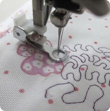 Ouvert Broder Pied de Piqué pour Juki ,W6 ,Bernette Machine à Coudre