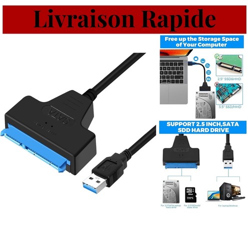 Câble adaptateur sata - câble, vers