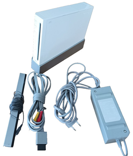 Console nintendo wii blanche - console,
