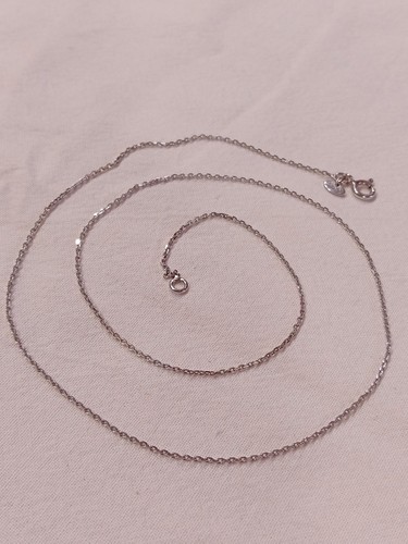 Argent massif fine chaîne - chaîne, de