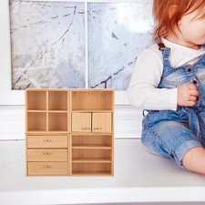 1 Mini Wood Cabinet Model