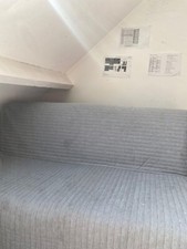 canapé lit convertible gris IKEA modèle LYCKSELE