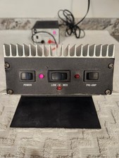 Vintage Unbranded Mobile Linear Amplifier Amp CB HAM . 2 PILL SD1446. WORKS WELL