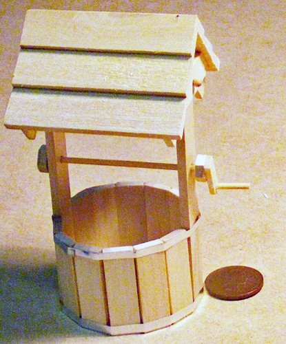 Maison poupée puits de - de,