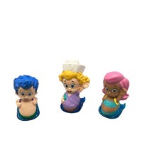 Bubble Guppies 3 SLIDERS LOT NURSE DEEMA (HTF), GIL, MOLLY Roll ‘N Go Sliders