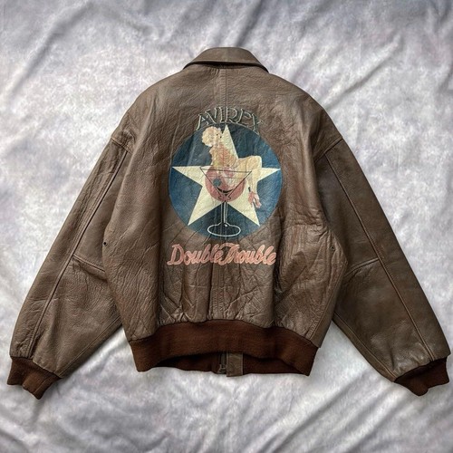 Veste vol cuir avirex - veste,