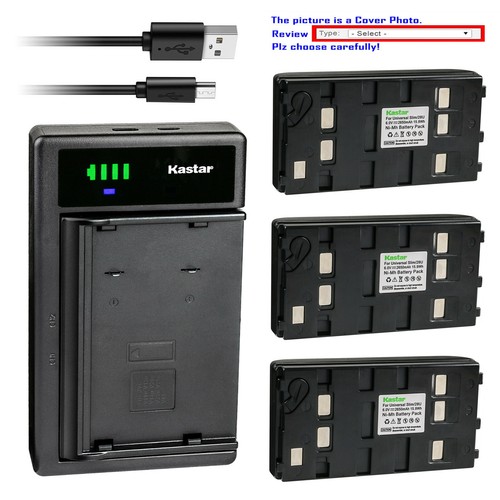 Kastar battery charger for jvc - battery,