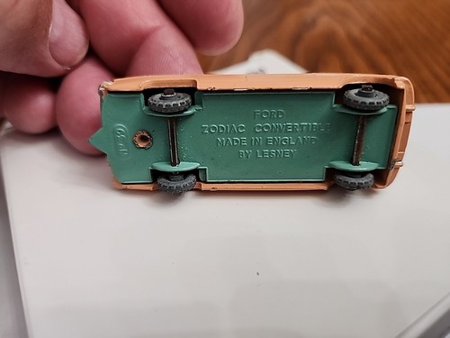 Matchbox ford zodiac - matchbox, #39
