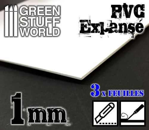 Pvc expansé 1mm - -,