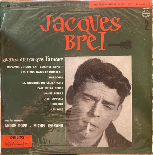 Jacques brel quand on a - brel, que