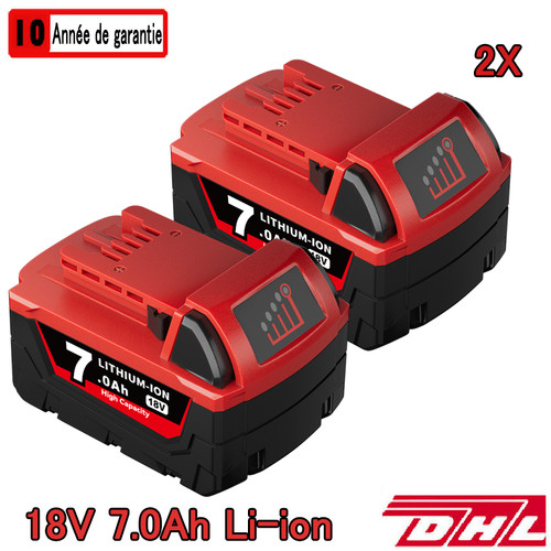 Pack batterie pour milwaukee - pour,
