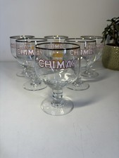 6 Verres À Bière Chimay 25cl