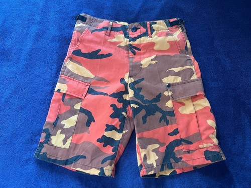 Short camo militaire orange - camo,