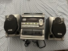 Chaîne Hi-Fi Philips 3CD, cassette x2, HP