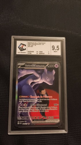 Carte pokémon mewtwo ex - -, de
