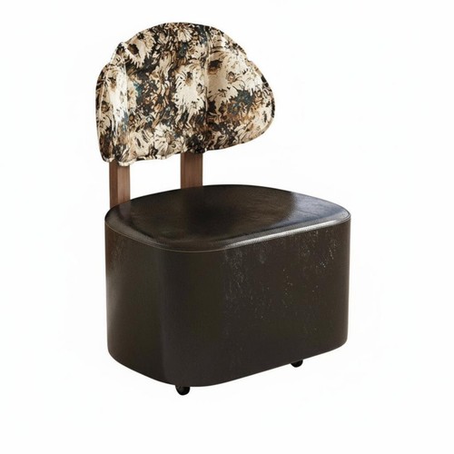 Pouf roulettes mobile - roulettes,