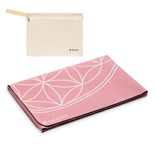 Tapis de yoga écologique en coton et caoutchouc pour voyages