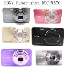 SONY Cyber-shot DSC-W570 16.1MP 5x Optical Zoom Digital Camera Auto Focus