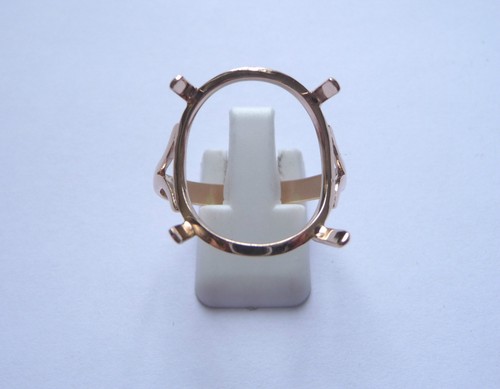 Monture bague pièce - , or