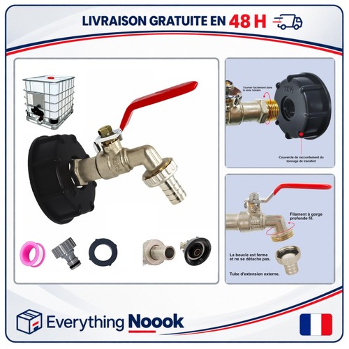 Robinet cuve ibc s60x6 avec - robinet,