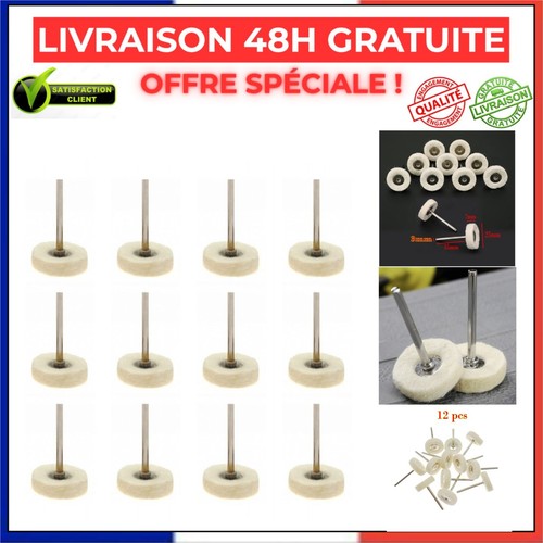 Tampons polissage laine mm - polissage,