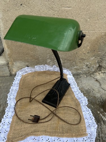 Ancienne lampe bureau art - ancienne,