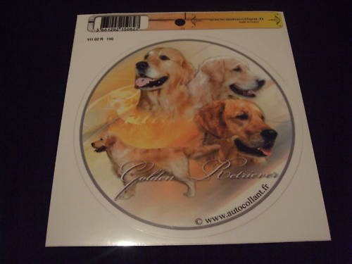 Autocollant motif chien - -,