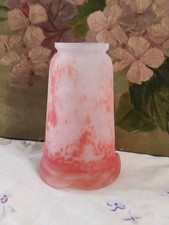 ANCIENNE TULIPE EN PÂTE DE